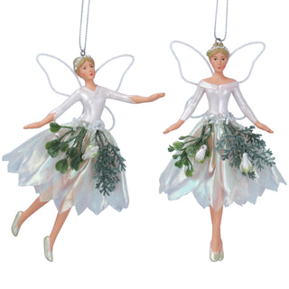 Resin/Organza Snowdrop Fairy Dec Large