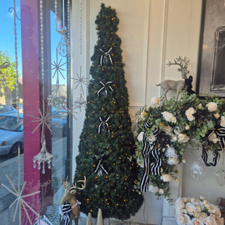 Glencullen Green Half Cone Christmas Tree – 2m