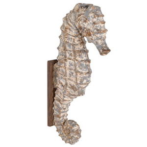 _Oversized Distressed Seahorse Wall Decoration nationwide  delivery www.lilybloom.ie
