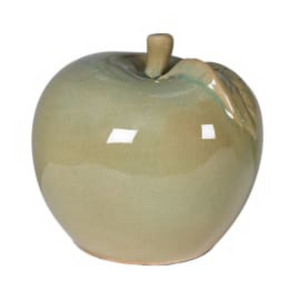 Sage Ceramic Apple Ornament nationwide delivery www.lilybloom.ie