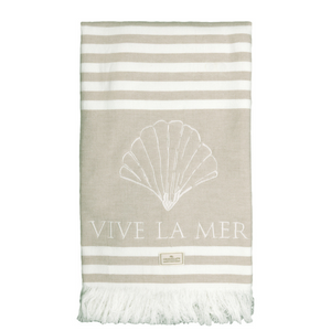 Vive La Mer Sand Bath Sheet nationwide delivery www.lilybloom.ie