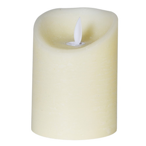 10cm Ivory LED Candle nationwide delivery www.lilybloom.ie