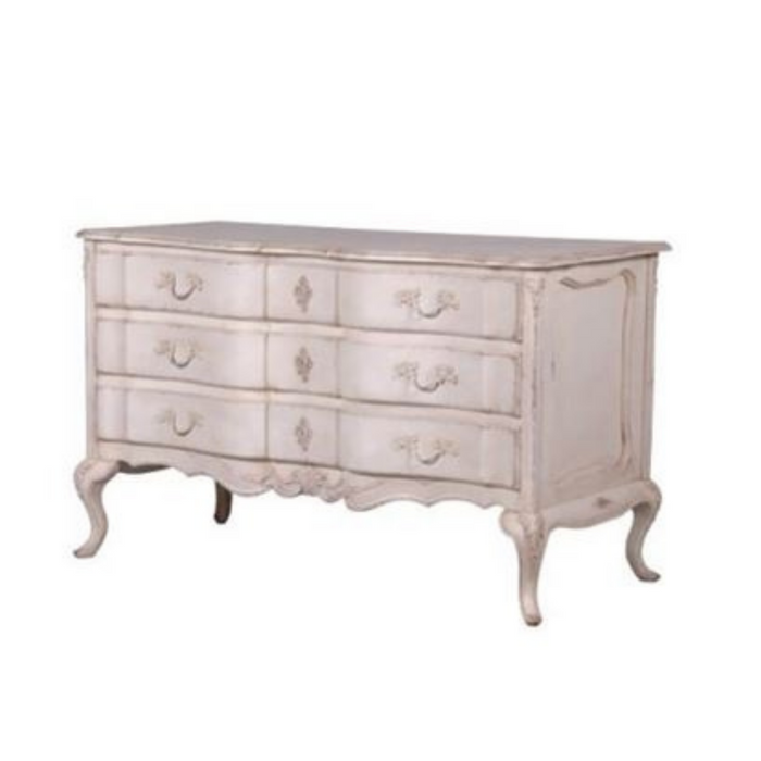 Country Chic  Wide 3 Drawer Chest