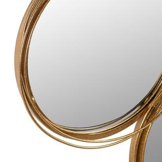 Gold Hoops Mirror nationwide delivery www.lilybloom.ie