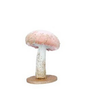 Small Pink Velvet Toadstool nationwide delivery www.lilybloom.ie