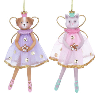 Pre-Order Resin/Organza Dog/Cat Ballerina Dec, 2as