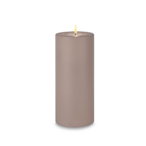 18cm Taupe Tea Light Candle nationwide delivery www.lilybloom.ie