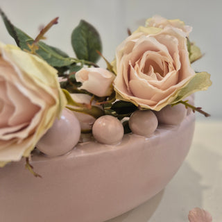 Ball Edge Bowl – Blush Pink