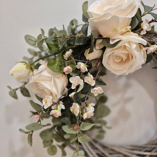 Touch of Blush Plum Blossom Spray