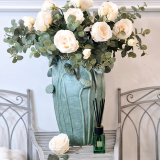 Lotus Seed Ceramic Vase – Sculptural Statement