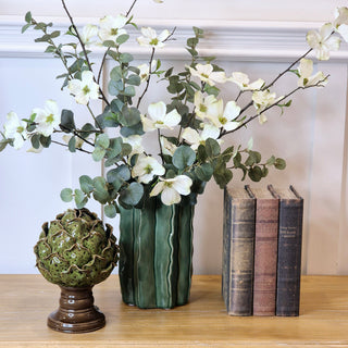 Set of 3 Distressed Marbled Book Boxes