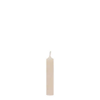 Short Dinner Candle Mother of Pearl Colour (Set of 10)