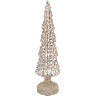 Pre-Order Gold Glass LED Tree Ornament