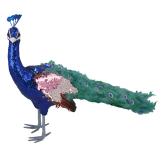 Pre-Order Sequin Peacock Ornament