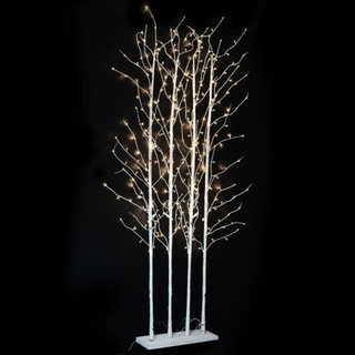 3m Lit Silver Birch Forest nationwide delivery www.lilybloom.ie
