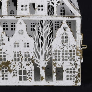 Frosted House Lantern