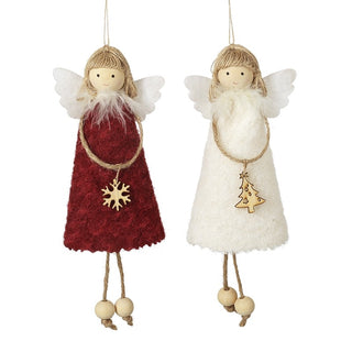 Set of 2 Hanging Angels