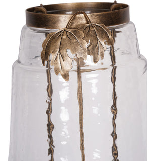 Belvedere Leaf Bottle Hurricane – Large, Laura Ashley Collection