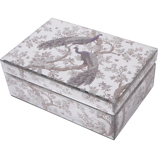 Laura Ashley Belvedere mirror jewellery box with velvet-lined interior – available at Lily Bloom, Gorey, Ireland.