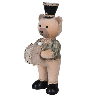 Glitzy Drum Teddy Bear