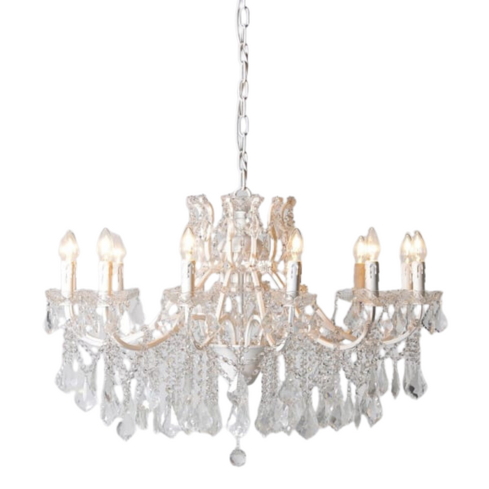Antique Style Chandelier with Droppers