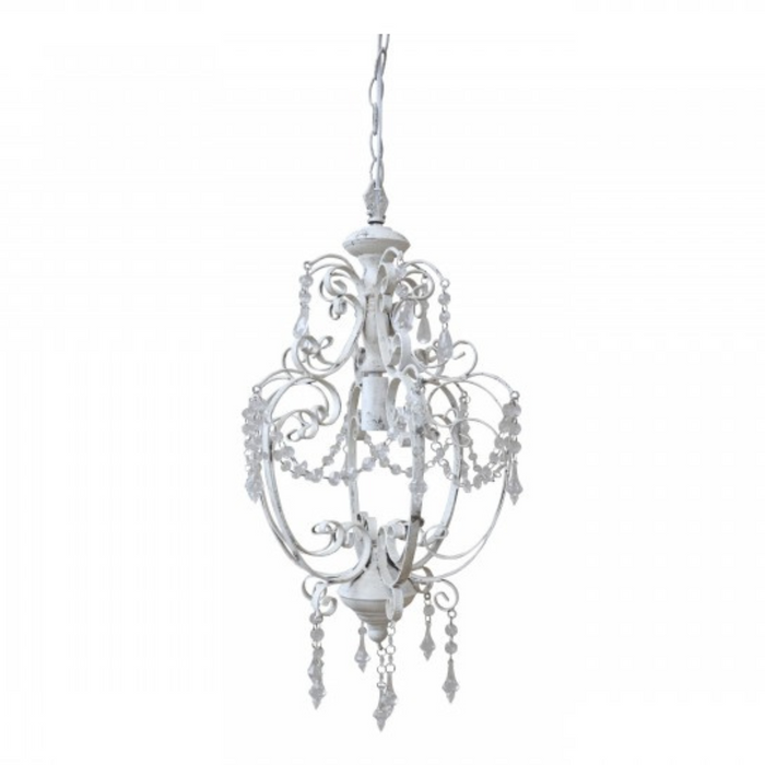Antique White Handmade Chandelier