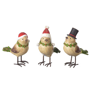 Set of 3 Birds in Hat Mix