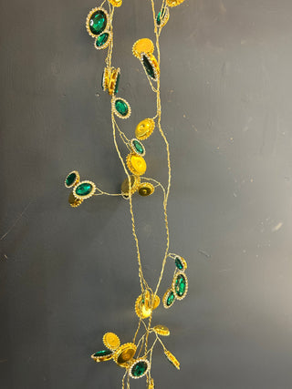 Emerald Green Gem Garland