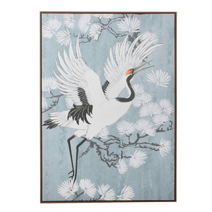 Crane in Flight Canvas nationwide delivery www.lilybloom.ie