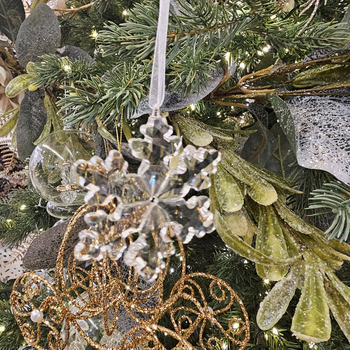 Crystal Snowflake Christmas Decoration
