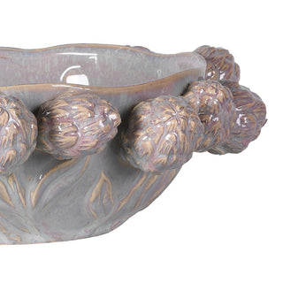 Elegant sculpted ceramic bowl – part of the Mediterranean collection from Lily Bloom Interiors