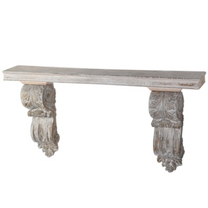 _Distressed Corbel Wall Console Table nationwide delivery www.lilybloom.ie