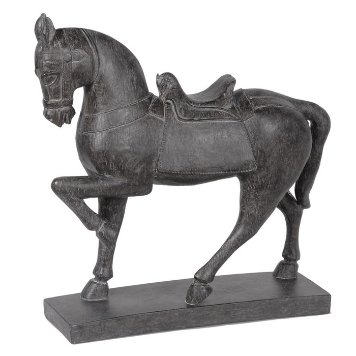 Dressage Decorative Horse On Base Ornament