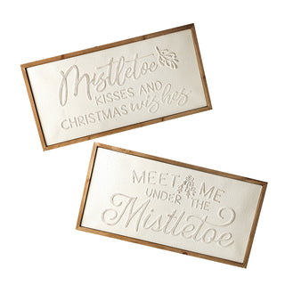 White Metal Wall Decor