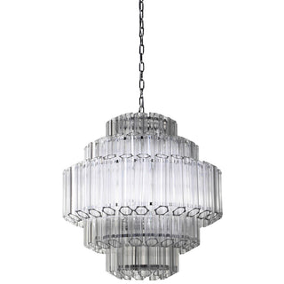 Art Deco inspired crystal chandelier – The Gatsby by Lily Bloom Interiors