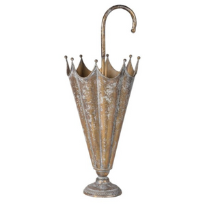 _Gold Effect Umbrella Stand nationwide delivery www.lilybloom.ie (1)
