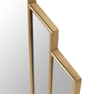 The Gresham Mirror – gold wall mirror with Deco-inspired design, available online at www.lilybloom.ie or visit Lily Bloom, Gorey, Ireland