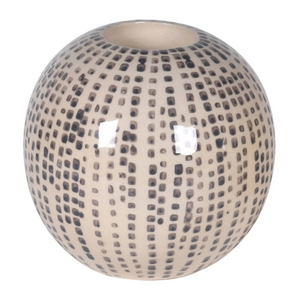 Hand Painted Small Dotty Candleholder