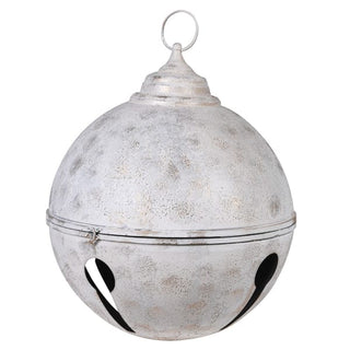 Distressed White Hanging Bell