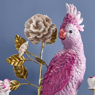 Paloma – Fuchsia Parrot Wall Candle Holder