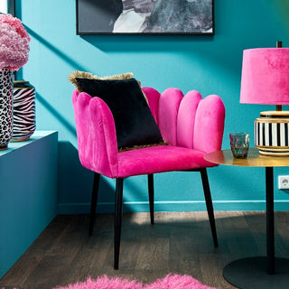 Magenta Petal Chair