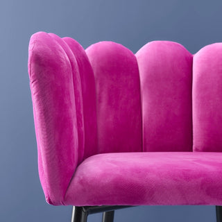 Magenta Petal Chair