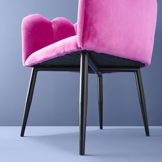 Magenta Petal Chair
