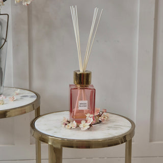 Belgravia Gold and White Marble Nesting Tables
