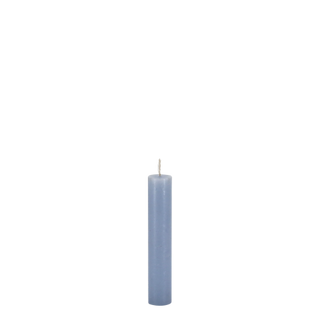 Short Dinner Candle Sky Blue (Set of 10)