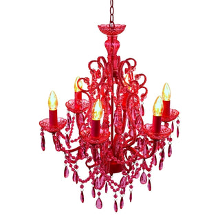 Chandelier Aurora Red