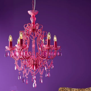 Chandelier Aurora Red