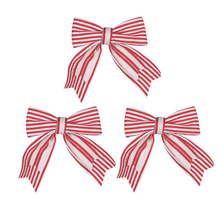 Pre-Order Set of 3 Candy Stripe Bows