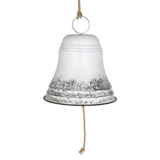 White Wash Hanging Bell