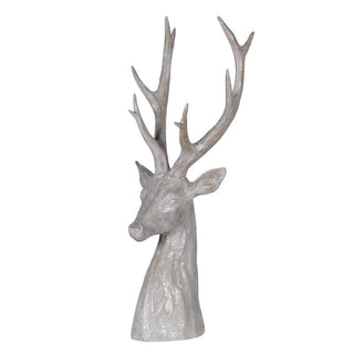 White Wash Deer Head